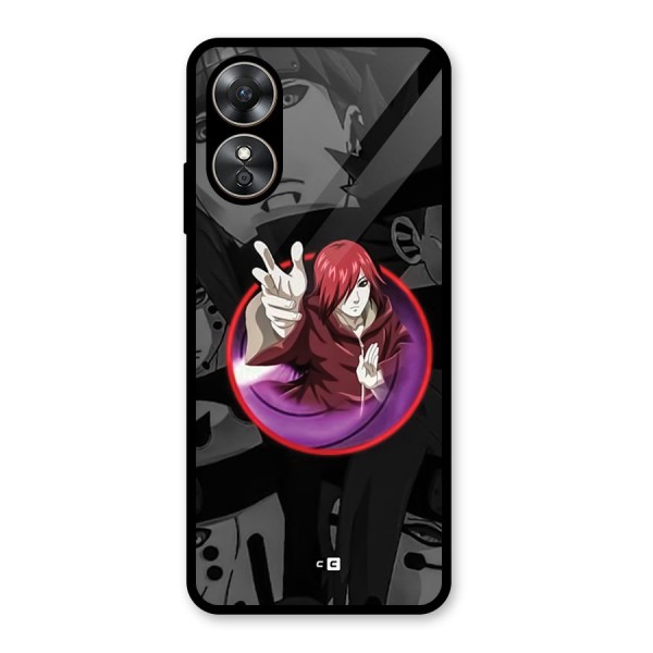 Nagato Uzumaki Glass Back Case for Oppo A17