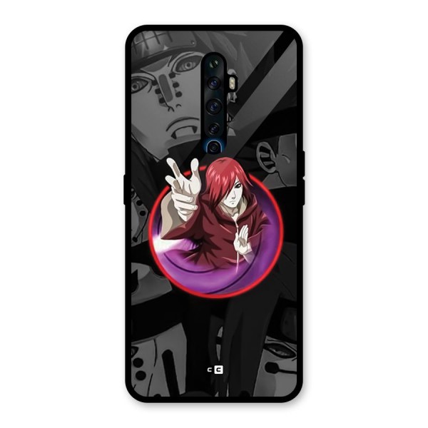 Nagato Uzumaki Glass Back Case for Oppo Reno2 F