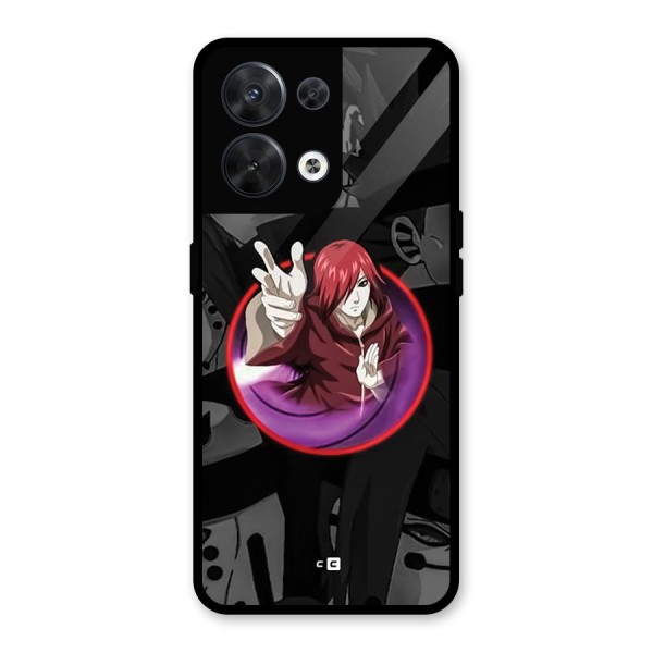 Nagato Uzumaki Glass Back Case for Oppo Reno8 5G