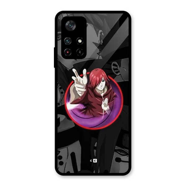 Nagato Uzumaki Glass Back Case for Poco M4 Pro 5G