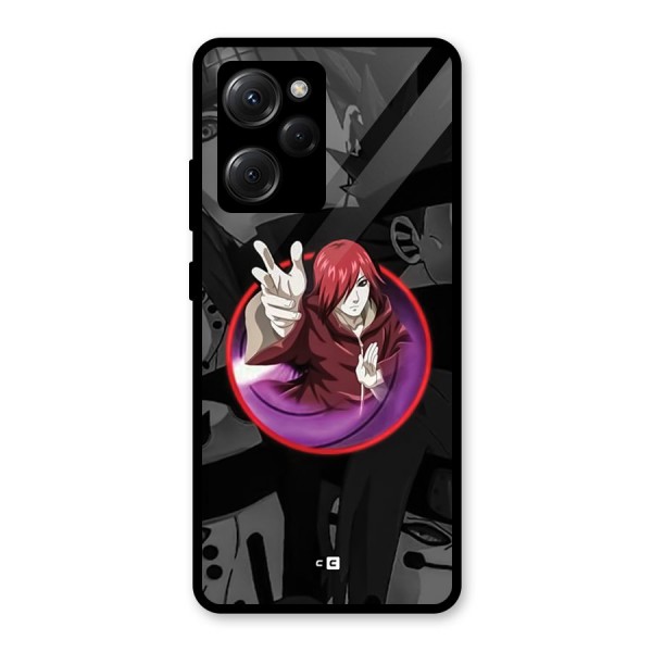 Nagato Uzumaki Glass Back Case for Poco X5 Pro