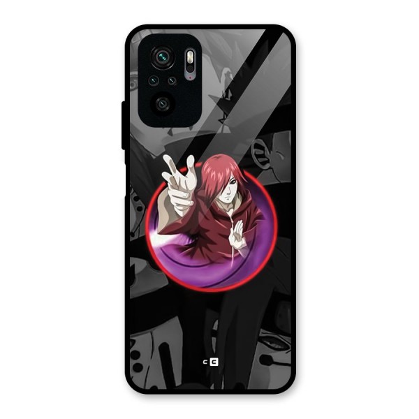 Nagato Uzumaki Glass Back Case for Redmi Note 10