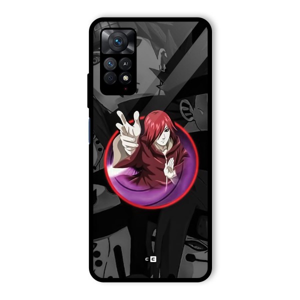 Nagato Uzumaki Glass Back Case for Redmi Note 11 Pro