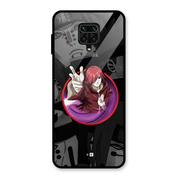 Nagato Uzumaki Glass Back Case for Redmi Note 9 Pro