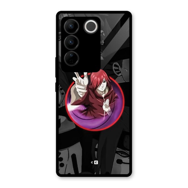 Nagato Uzumaki Glass Back Case for Vivo V27 Pro