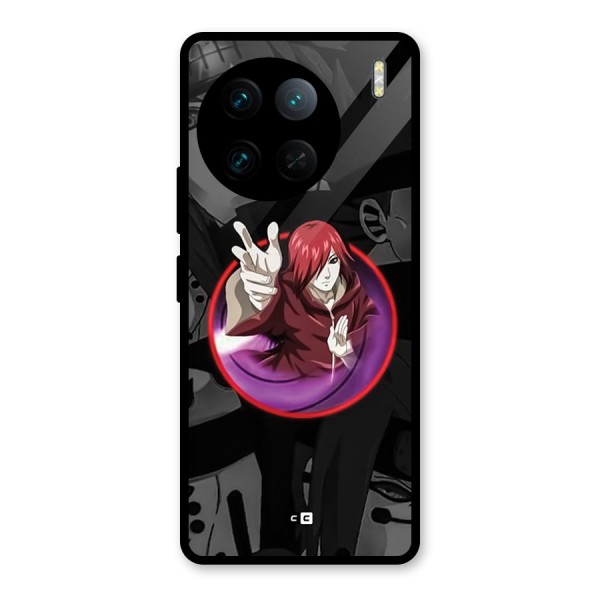 Nagato Uzumaki Glass Back Case for Vivo X90 Pro