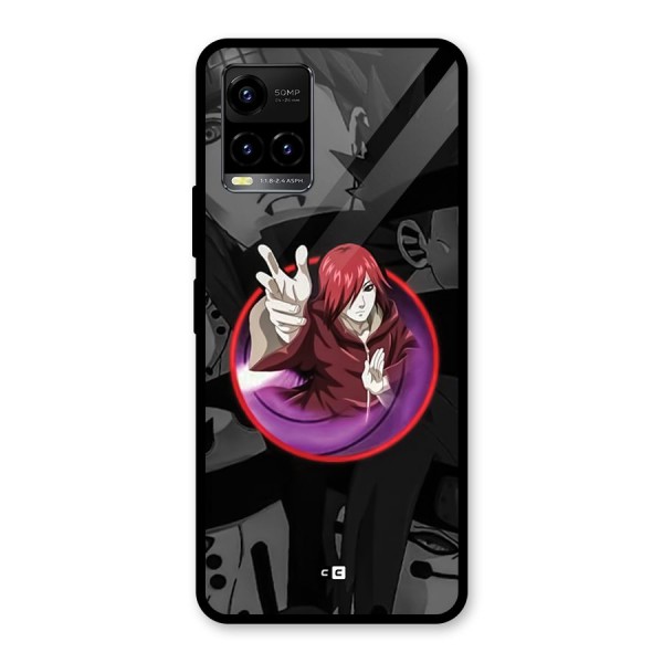 Nagato Uzumaki Glass Back Case for Vivo Y21A