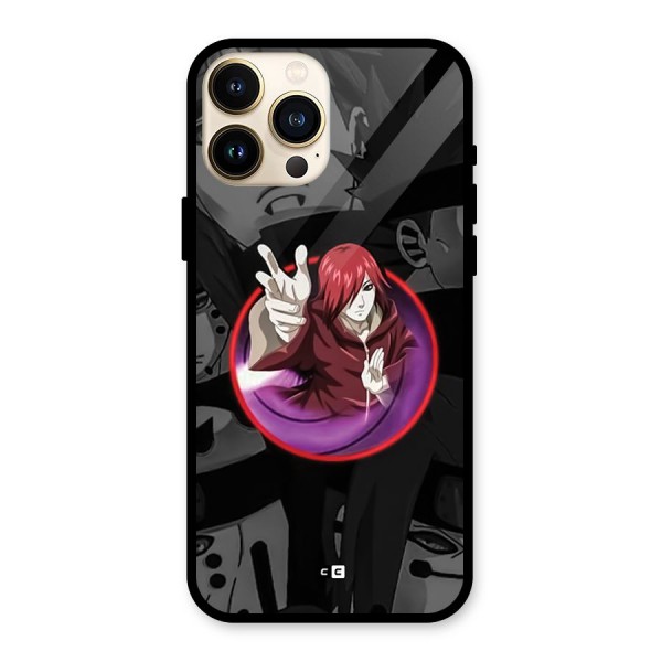 Nagato Uzumaki Glass Back Case for iPhone 13 Pro Max