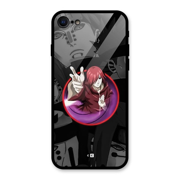 Nagato Uzumaki Glass Back Case for iPhone 8