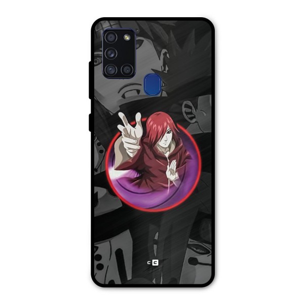 Nagato Uzumaki Metal Back Case for Galaxy A21s