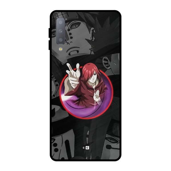 Nagato Uzumaki Metal Back Case for Galaxy A7 (2018)