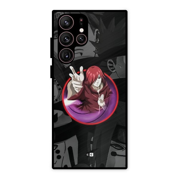 Nagato Uzumaki Metal Back Case for Galaxy S22 Ultra 5G