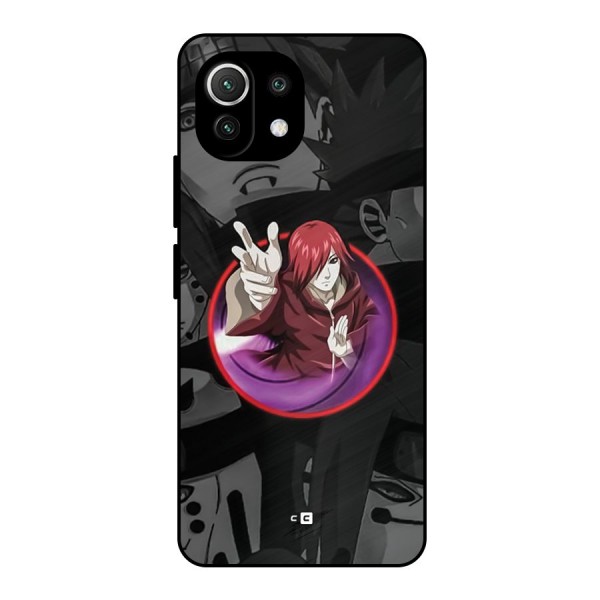 Nagato Uzumaki Metal Back Case for Mi 11 Lite