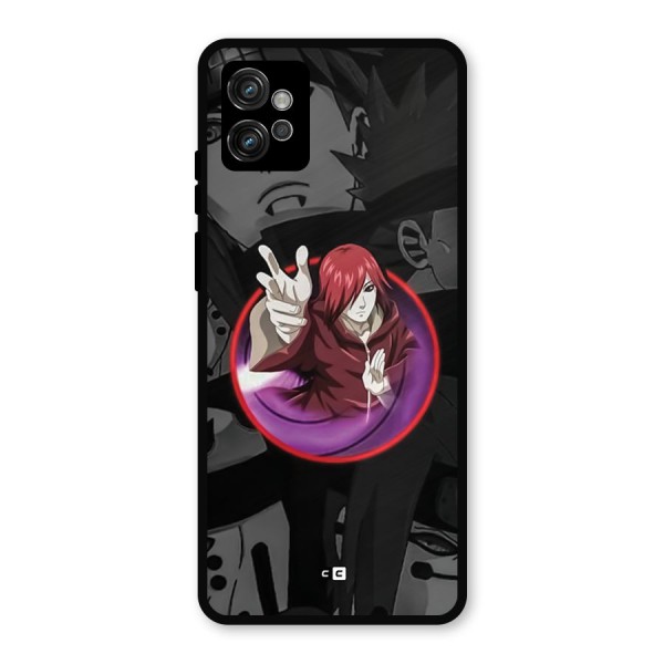 Nagato Uzumaki Metal Back Case for Moto G32