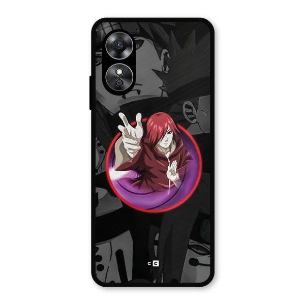 Nagato Uzumaki Metal Back Case for Oppo A17