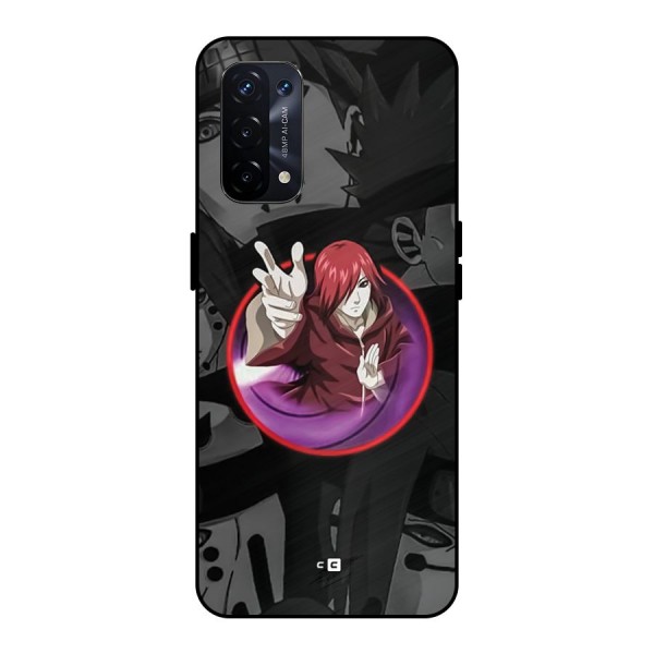 Nagato Uzumaki Metal Back Case for Oppo A74 5G