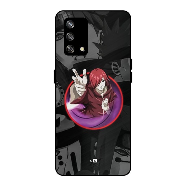 Nagato Uzumaki Metal Back Case for Oppo F19