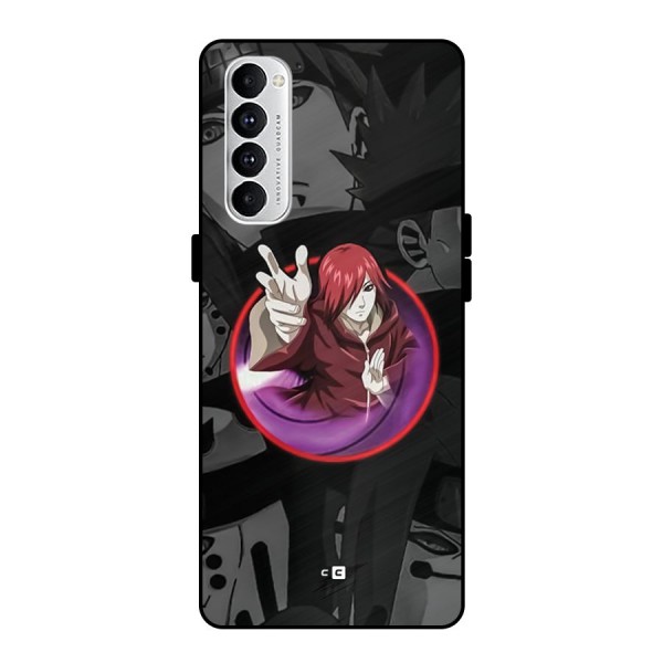 Nagato Uzumaki Metal Back Case for Oppo Reno4 Pro