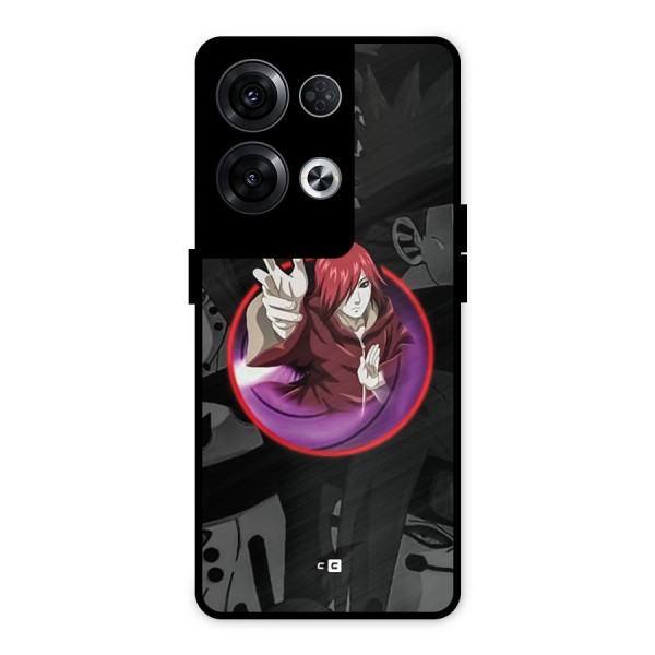 Nagato Uzumaki Metal Back Case for Oppo Reno8 Pro 5G