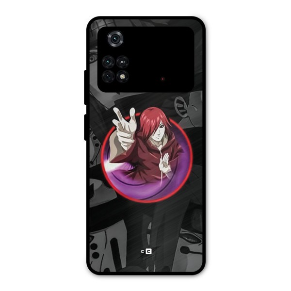 Nagato Uzumaki Metal Back Case for Poco M4 Pro 4G