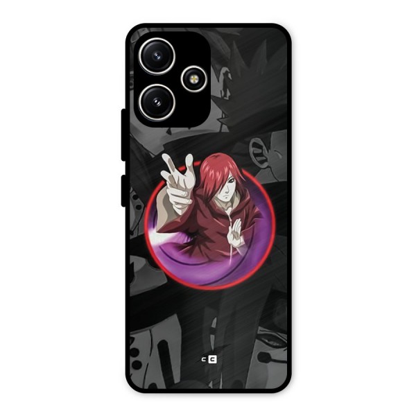 Nagato Uzumaki Metal Back Case for Poco M6 Pro