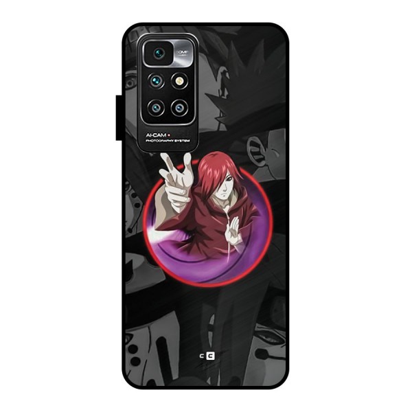 Nagato Uzumaki Metal Back Case for Redmi 10 Prime