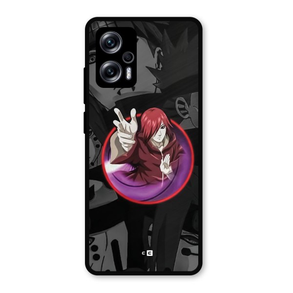 Nagato Uzumaki Metal Back Case for Redmi K50i