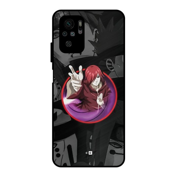 Nagato Uzumaki Metal Back Case for Redmi Note 10