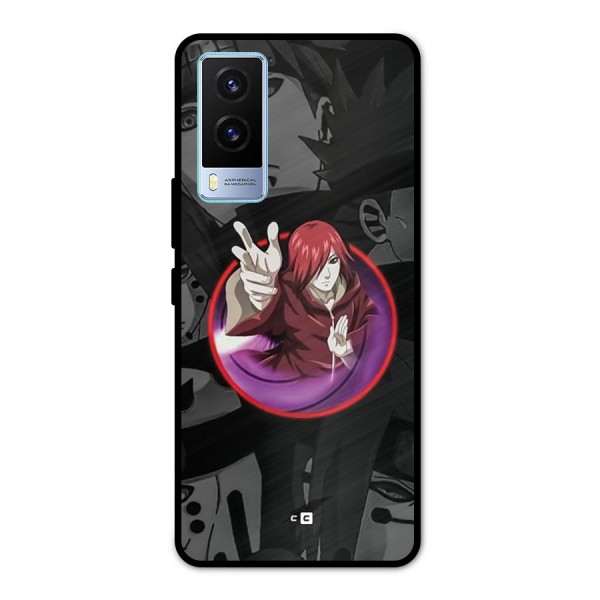 Nagato Uzumaki Metal Back Case for Vivo V21e 5G