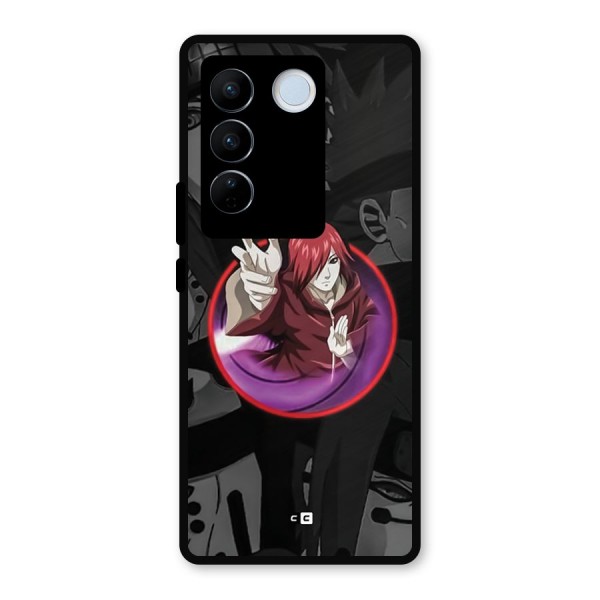 Nagato Uzumaki Metal Back Case for Vivo V27 Pro