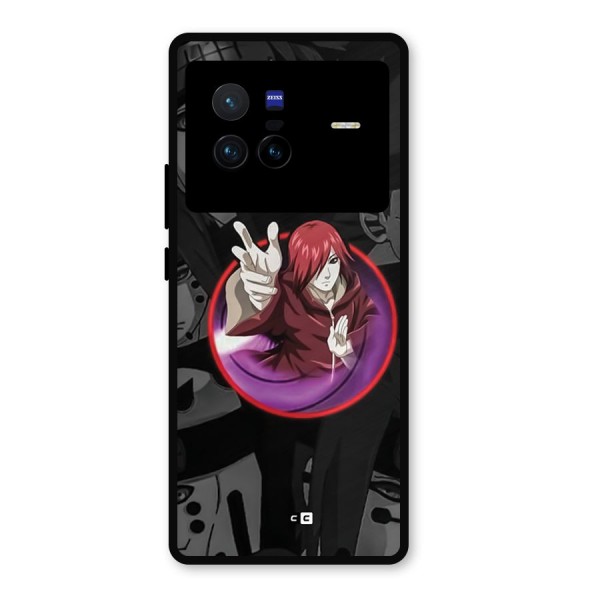 Nagato Uzumaki Metal Back Case for Vivo X80