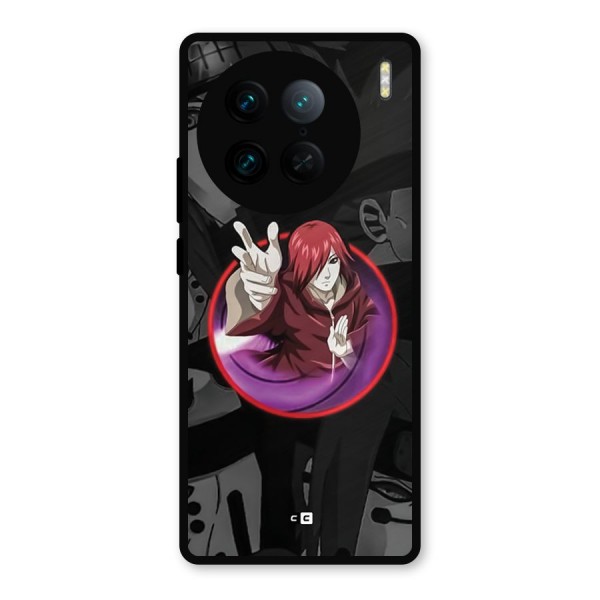 Nagato Uzumaki Metal Back Case for Vivo X90 Pro