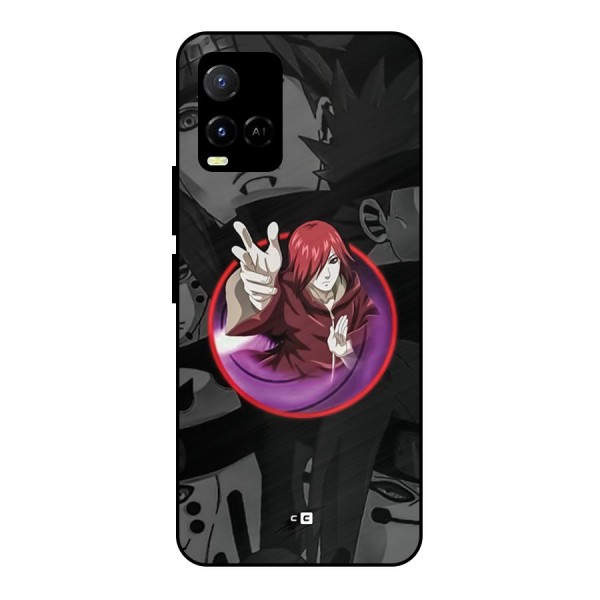 Nagato Uzumaki Metal Back Case for Vivo Y21A