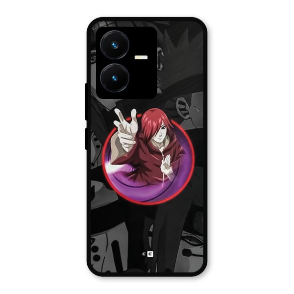 Nagato Uzumaki Metal Back Case for Vivo Y22s