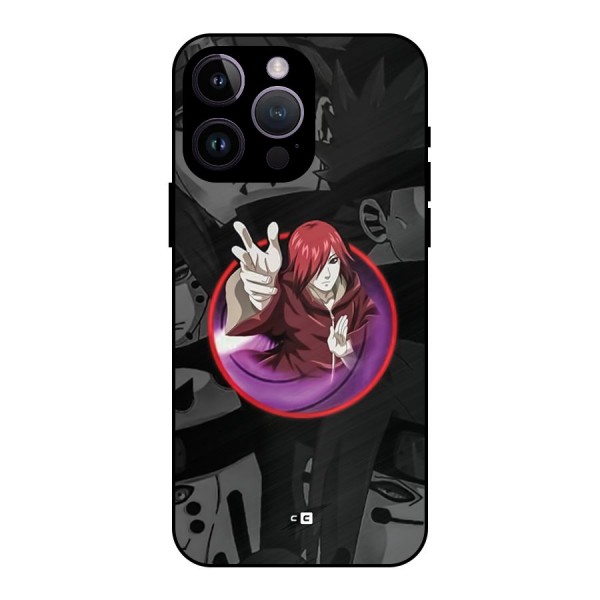 Nagato Uzumaki Metal Back Case for iPhone 14 Pro Max