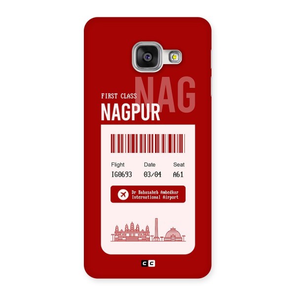 Nagpur Boarding Pass Back Case for Galaxy A3 (2016)