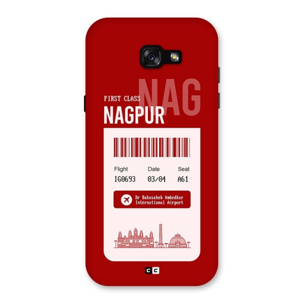 Nagpur Boarding Pass Back Case for Galaxy A7 (2017)