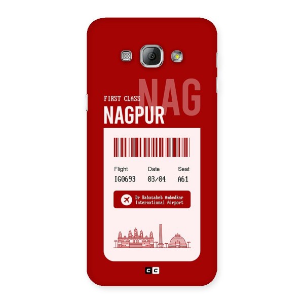 Nagpur Boarding Pass Back Case for Galaxy A8