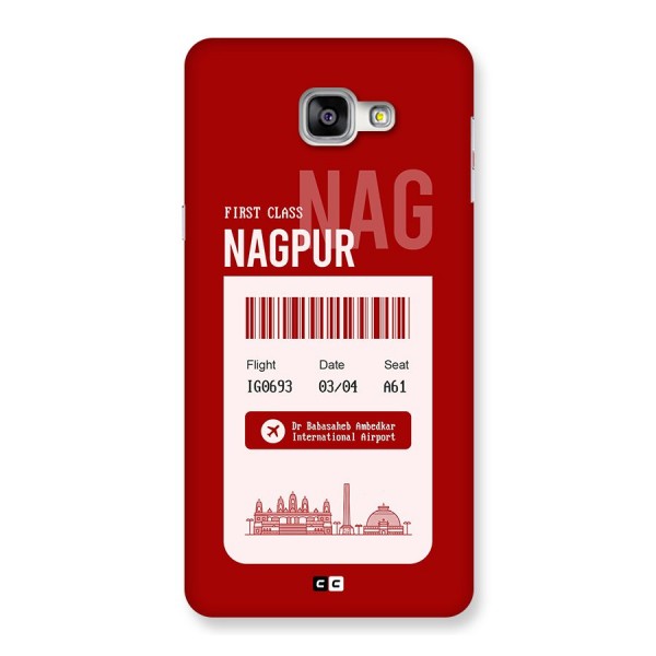 Nagpur Boarding Pass Back Case for Galaxy A9