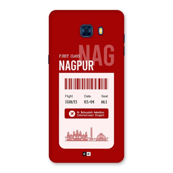 Nagpur Boarding Pass Back Case for Galaxy C7 Pro