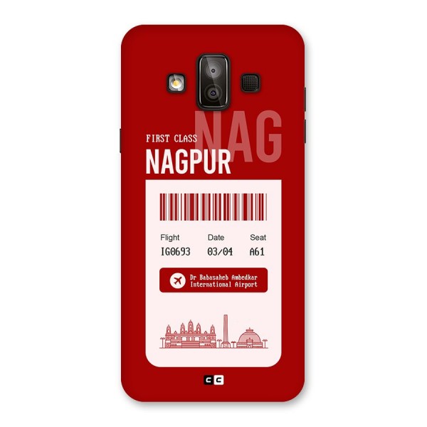 Nagpur Boarding Pass Back Case for Galaxy J7 Duo