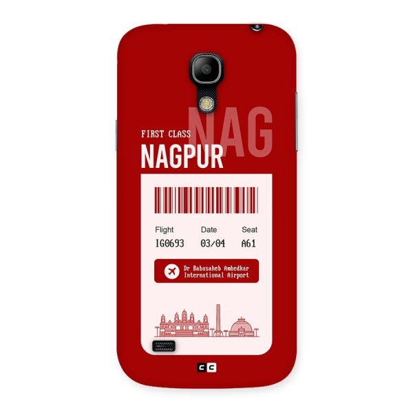 Nagpur Boarding Pass Back Case for Galaxy S4 Mini