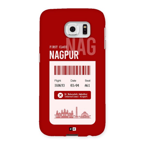 Nagpur Boarding Pass Back Case for Galaxy S6