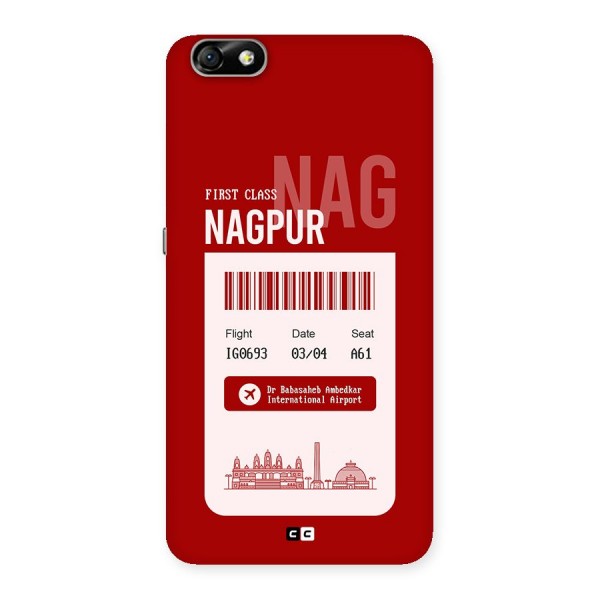 Nagpur Boarding Pass Back Case for Honor 4X