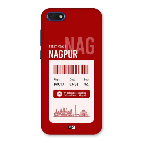 Nagpur Boarding Pass Back Case for Honor 7s