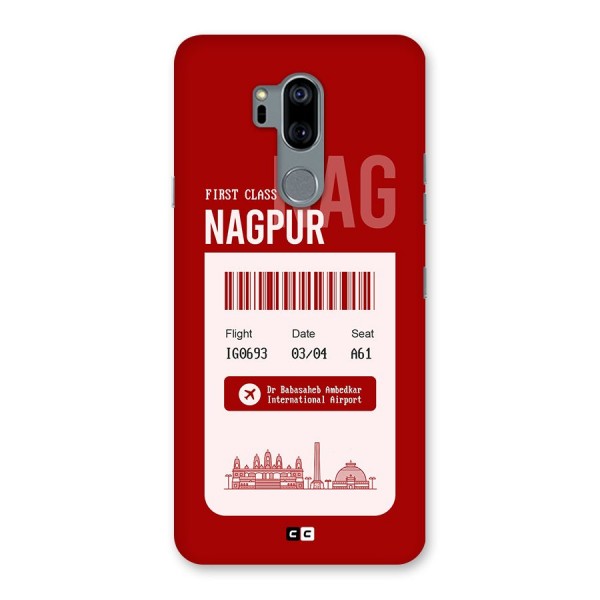 Nagpur Boarding Pass Back Case for LG G7