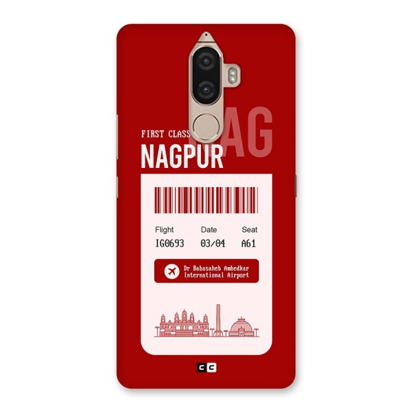 Nagpur Boarding Pass Back Case for Lenovo K8 Note