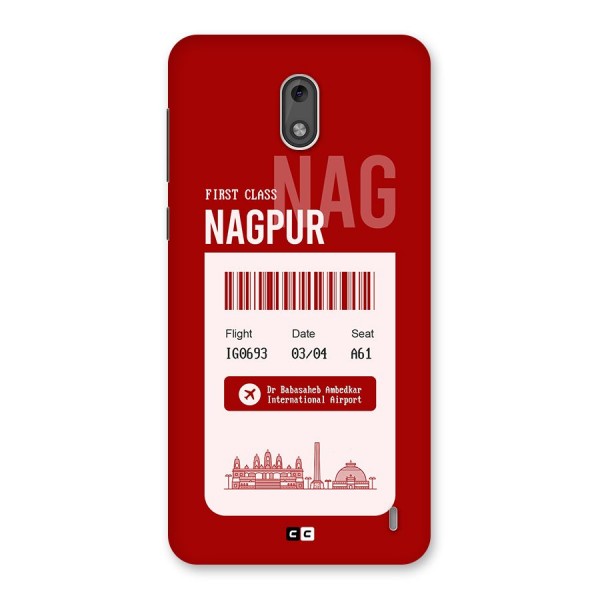 Nagpur Boarding Pass Back Case for Nokia 2