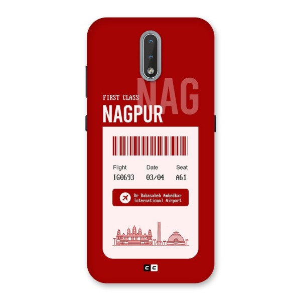 Nagpur Boarding Pass Back Case for Nokia 2.3