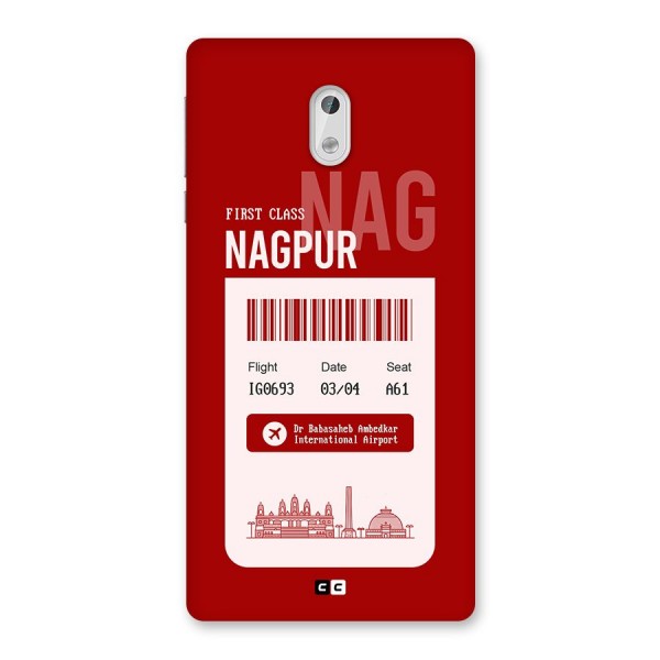 Nagpur Boarding Pass Back Case for Nokia 3